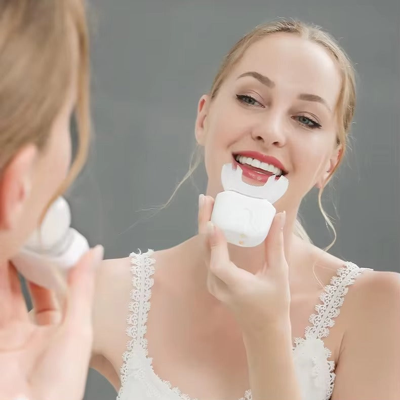 Smart Electric Toothbrush USB Rechargeable U-shaped Tooth