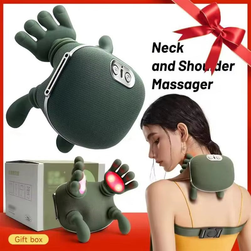 Luxury Shoulder & Neck Massager – Relax, Relieve & Rejuvenate!”