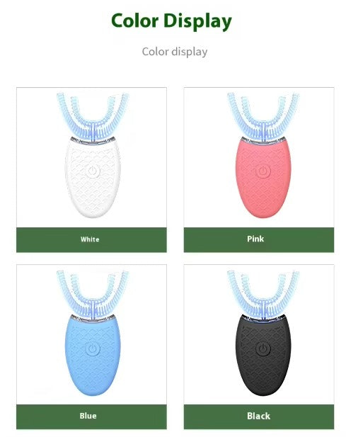 Smart Electric Toothbrush USB Rechargeable U-shaped Tooth